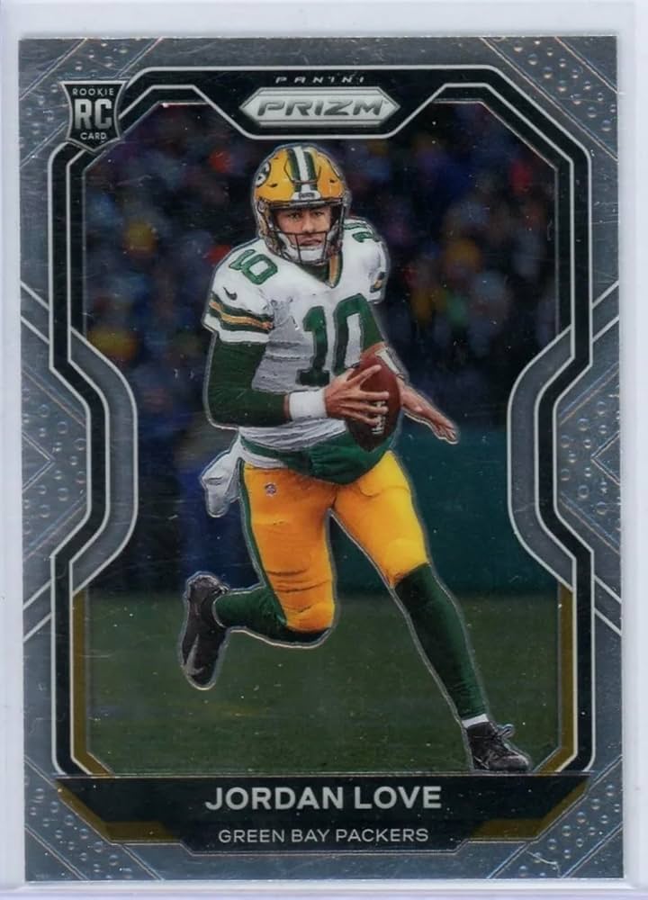 Amazon.com: Jordan Love 2020 Panini Prizm Base RC #363